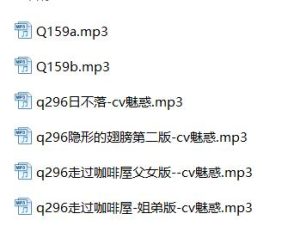 柒柒ASMR第二季R18音频5A：治愈系女友声线沉浸式哄睡体验 [ASMR、助眠、角色扮演、5A音质]