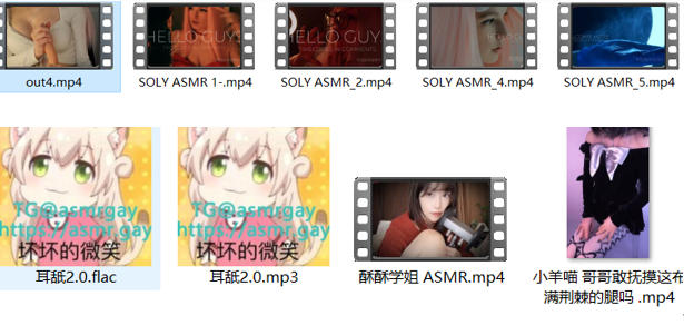 小羊喵×酥酥学姐×SOLY×烛灵儿ASMR合集：治愈萌妹×御姐×3D音效×角色扮演沉浸体验 [7V+2a]