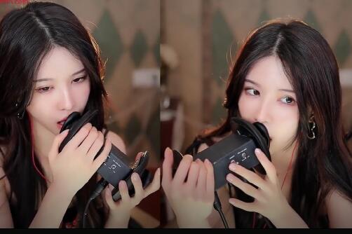 众乐抱抱er ASMR双耳舔耳高能作品｜虎牙二次元声控福利 [60分钟|3Dio麦|MP4-1080P]