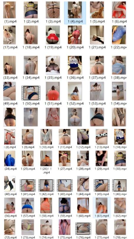 韩国ASMR主播xxapple_e蜜桃臀特辑｜52P写真+151V助眠音声【背影杀_2.37G】