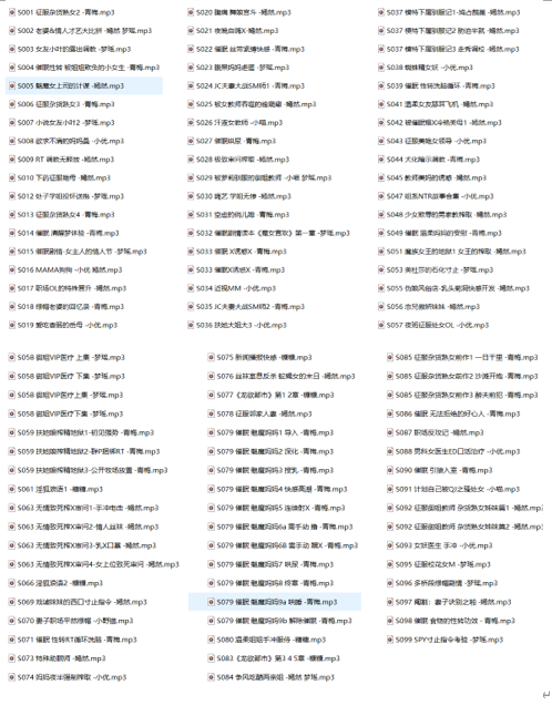 小野猫ASMR工作室S系列剧情106：人气声优沉浸式剧情触发音 [ASMR-S106,11.2G,WAV无损]