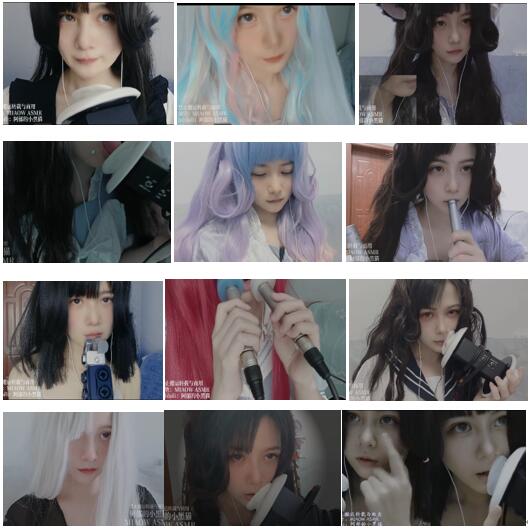 阿郁的小黑猫ASMR全收录｜治愈系耳语+猫咪互动12系列109V【37.1G】