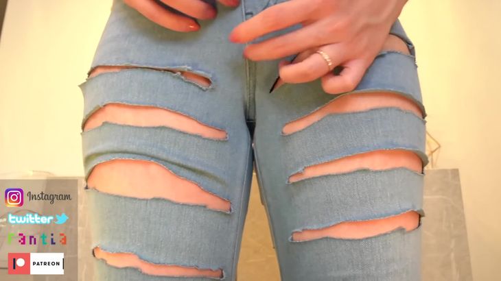 ASMR-JEAN-SCRATCHING-眠くなる休日にOLがスクラッチング ASMR-JEAN-SCRATCHING-眠くなる休日にOLがスクラッチング