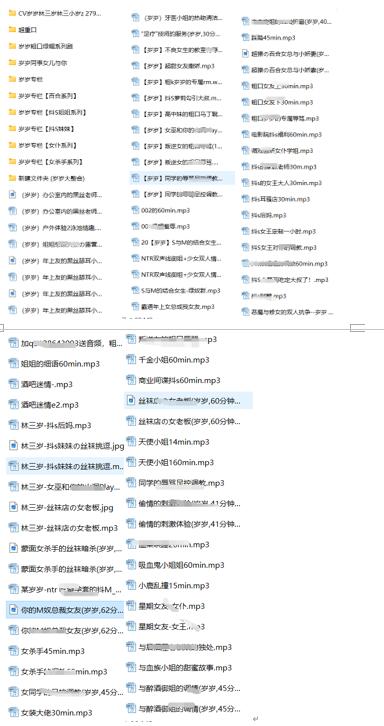 CV林三岁(岁岁)治愈系ASMR音声合集｜耳语哄睡助眠神器 [453V/29G]