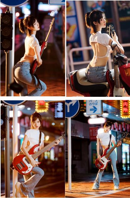 木棉棉OwO《贝斯与妹妹》ASMR治愈系动漫博主28P作品 [28P/273M]