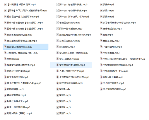 南晚姐姐ASMR音声53A：沉浸式剧情向助眠体验[中文音声,B站,53A,MP3]
