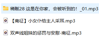 ASMR王稀饭《南征3A》超真实角色扮演剧情音声 [3A声轨/48kHz/立体声]