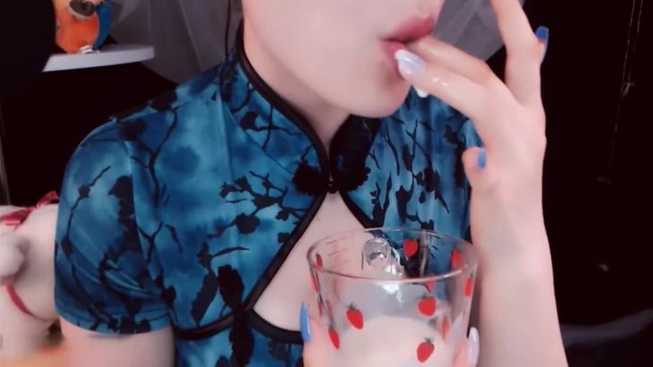 [虎牙肉淼淼]ASMR同学系列之同学来喝奶了