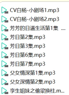 cv白杨私人订制小剧场音声：沉浸式剧情音效与耳语体验[ASMR][10+720m]