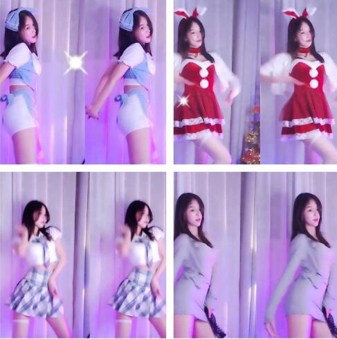 虎牙小小奶瓶儿ASMR甜嗓助眠+定制热舞5部合集【5V/12.6G】