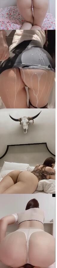 韩国ASMR主播xxapple_e蜜桃臀特辑｜52P写真+151V助眠音声【背影杀_2.37G】