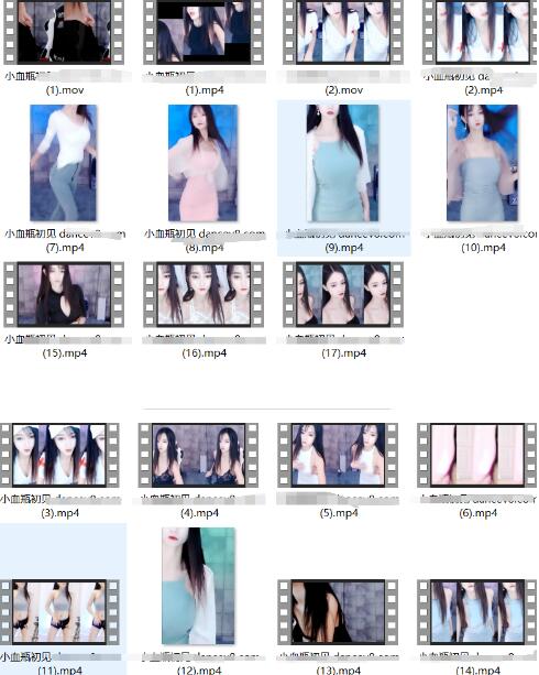 小血瓶初见定制福利合集：温柔系ASMR女神的沉浸式助眠体验 [19v+550M]