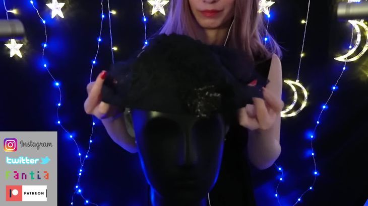 ASMR-お気に入りパンティを頭に被せてスクラッチング ASMR-お気に入りパンティを頭に被せてスクラッチング